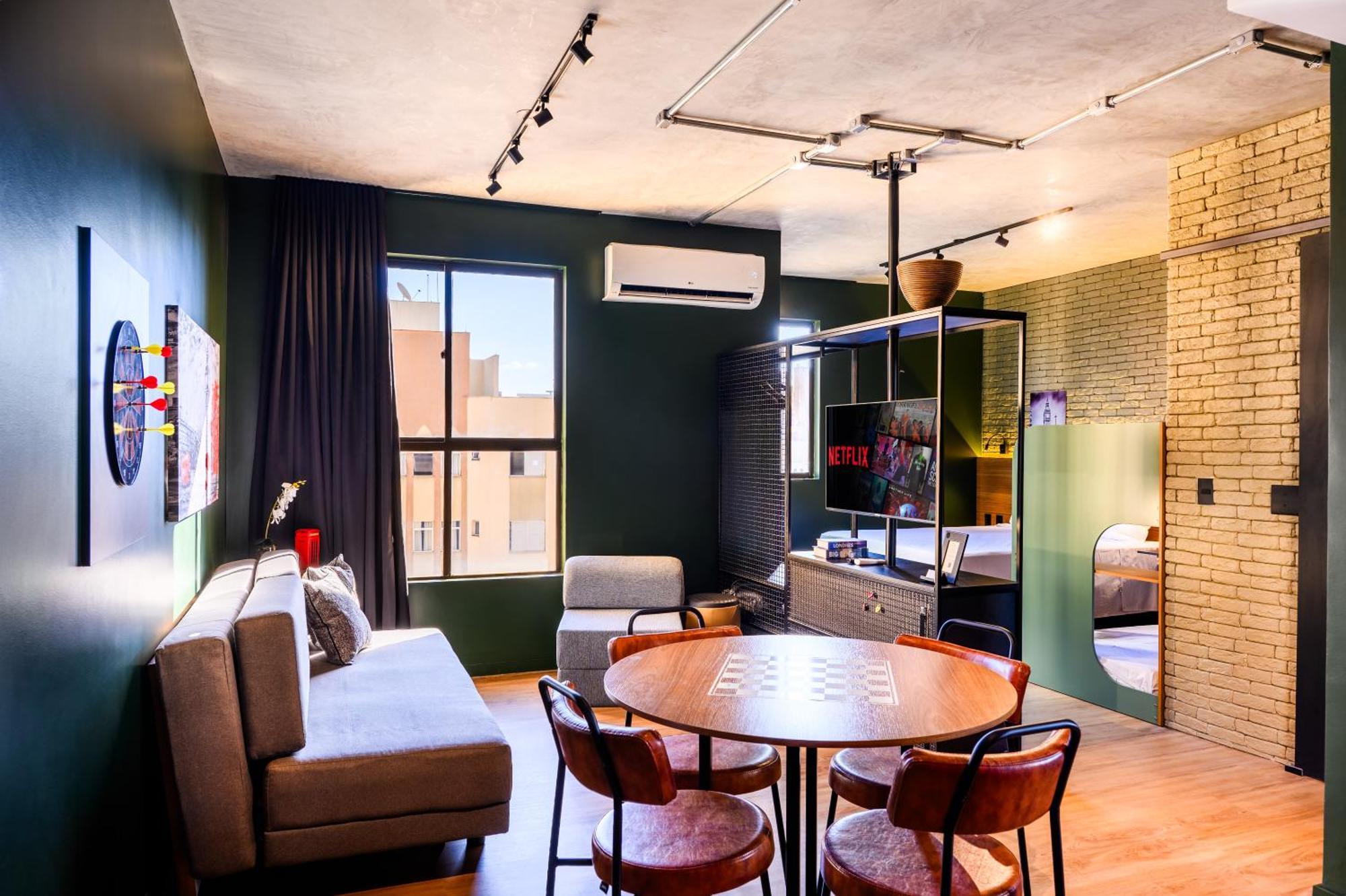 Apartment Luix Flat C Jacuzzi, Ar Quente E Frio *